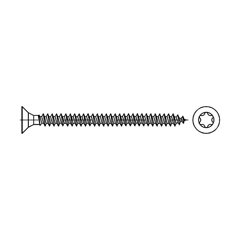 Spanplattenschrauben-mit-Senkkopf